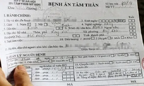 Hơn 40 đối tượng giang hồ được “làm giả bệnh án tâm thần” để “chạy án”